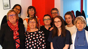 Der neugewählte Vorstand der Arbeitsgemeinschaft sozialdemokratischer Frauen im Ostalbkreis