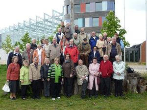 Die Arbeitsgemeinschaft 60 plus bei ihrer Exkursion