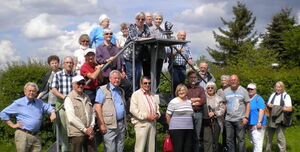 Die SPD Senioren besuchen die Wetterwarte